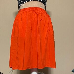 ⭐️⭐️ Mossimo Orange Mini Skirt